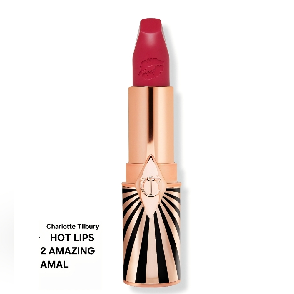 Charlotte Tilbury Hot lips lipstick Amazing Amal/Berry Pink. BNIB